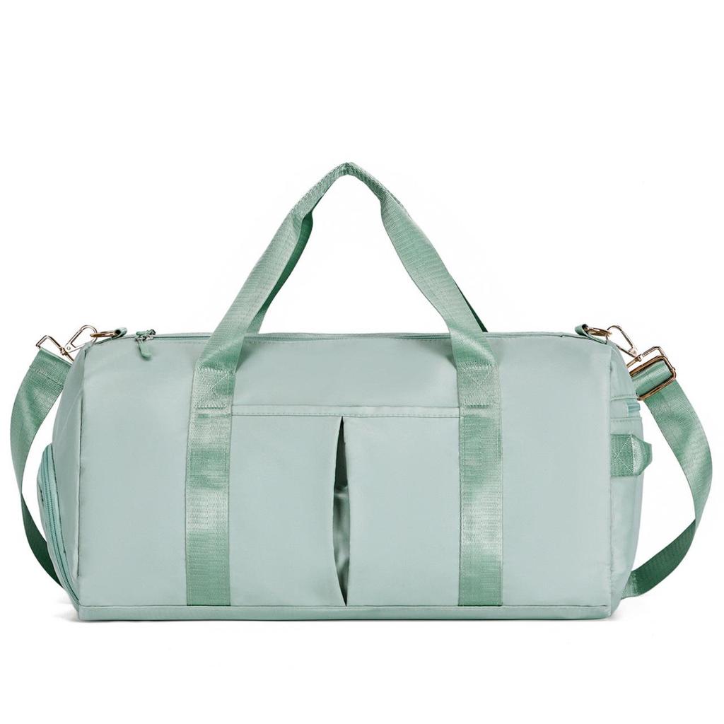 Large-Capacity Travel and Gym Bag with Wet/Dry Separation for Casual Use