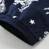 Kids Boys Girls Cartoon Dinosuar Print T Shirt Shorts Pajamas Sleepwear Outfits