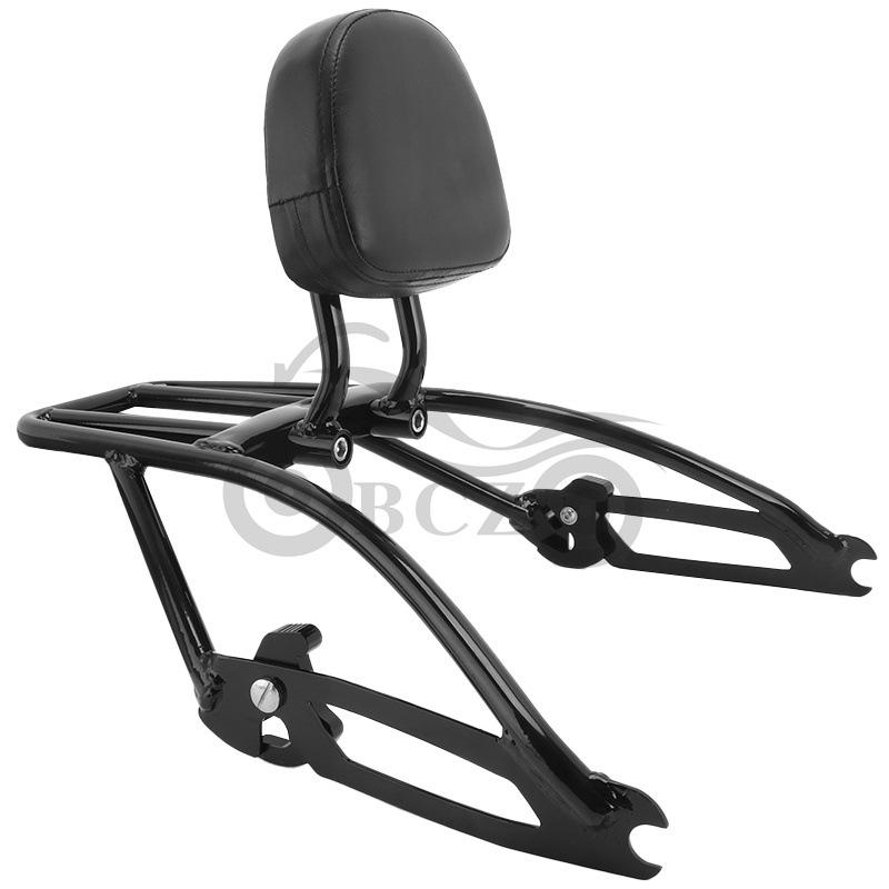 Harley Street 750/500 XG Modified Backrest & Touring Luggage Rack