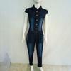 Women Fashion Denim Jumpsuits Jeans Overalls Rompers Girls Bodysuit