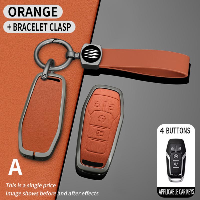 Suitable Key Cases for Lincoln MKC, MKZ, MKX (2014-2017), High-End Men's & Women's Styles.