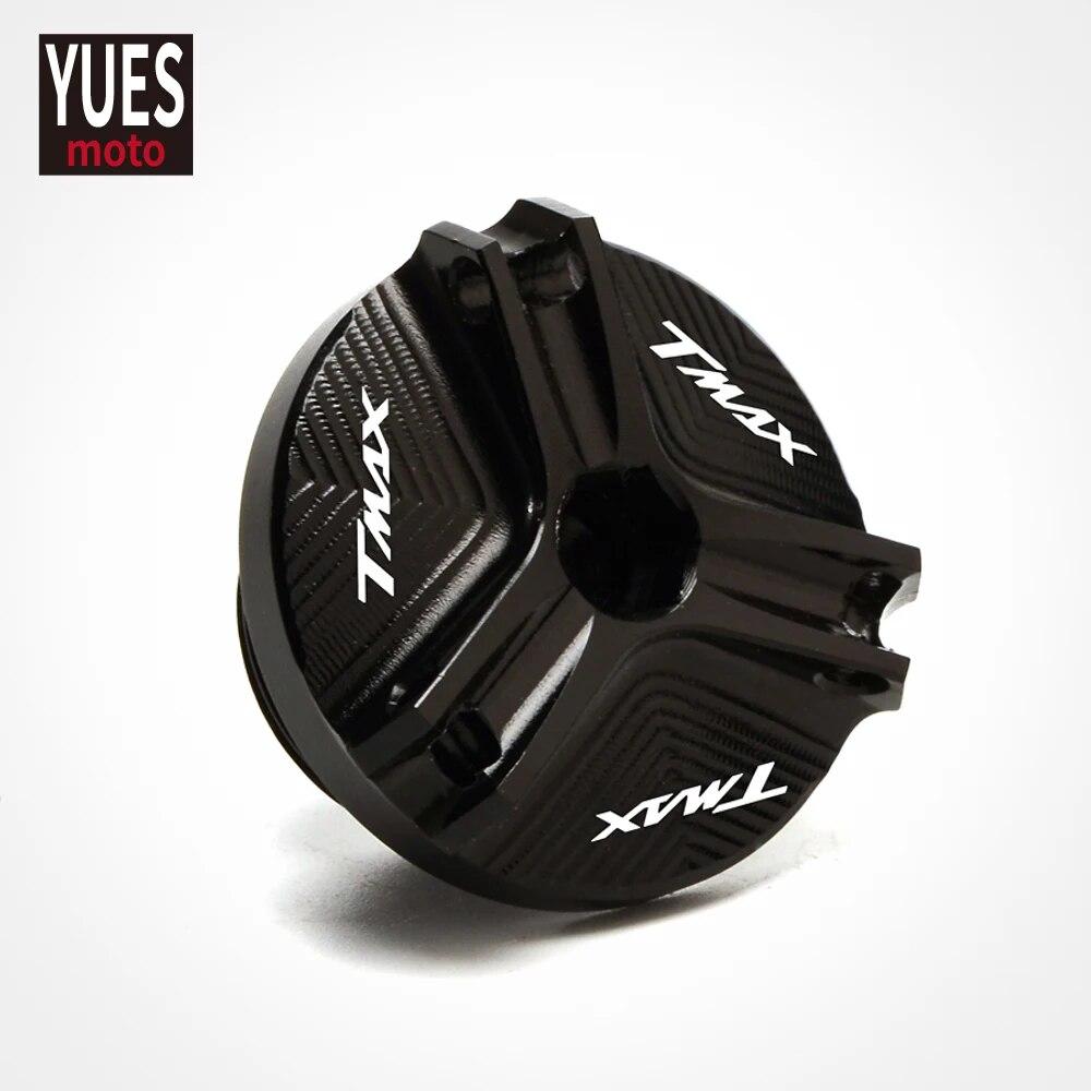 Příslušenství pro motocykly Víčko filtru motorového oleje Krytka šroubu vypouštěcí zátky pro T-MAX 500 TMAX 530 TMAX530 SX/DX TMAX 560 2017