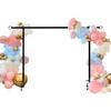 New Metal Table Arch Stand Metal Balloon Flower Arch Stand Wedding Decor Desktop Arch Stand Adjustable Table Rod Holder