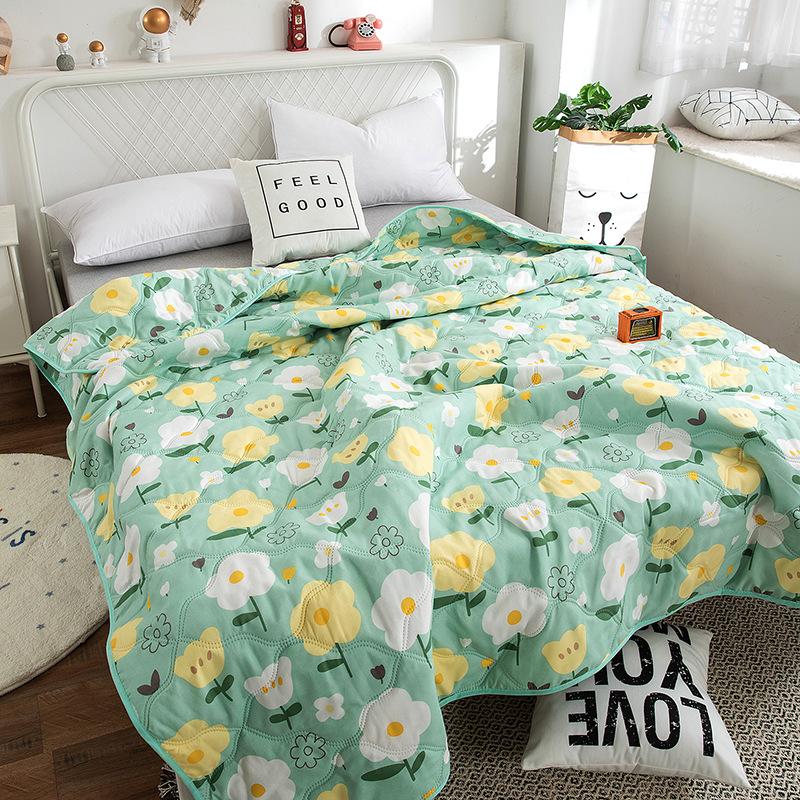Moderne Hautfreundliche Sommer-Kühl-Decke Bequem Leicht Klimaanlagen-Steppdecke Maschinenwaschbare Steppdecke für Erwachsene Kinder