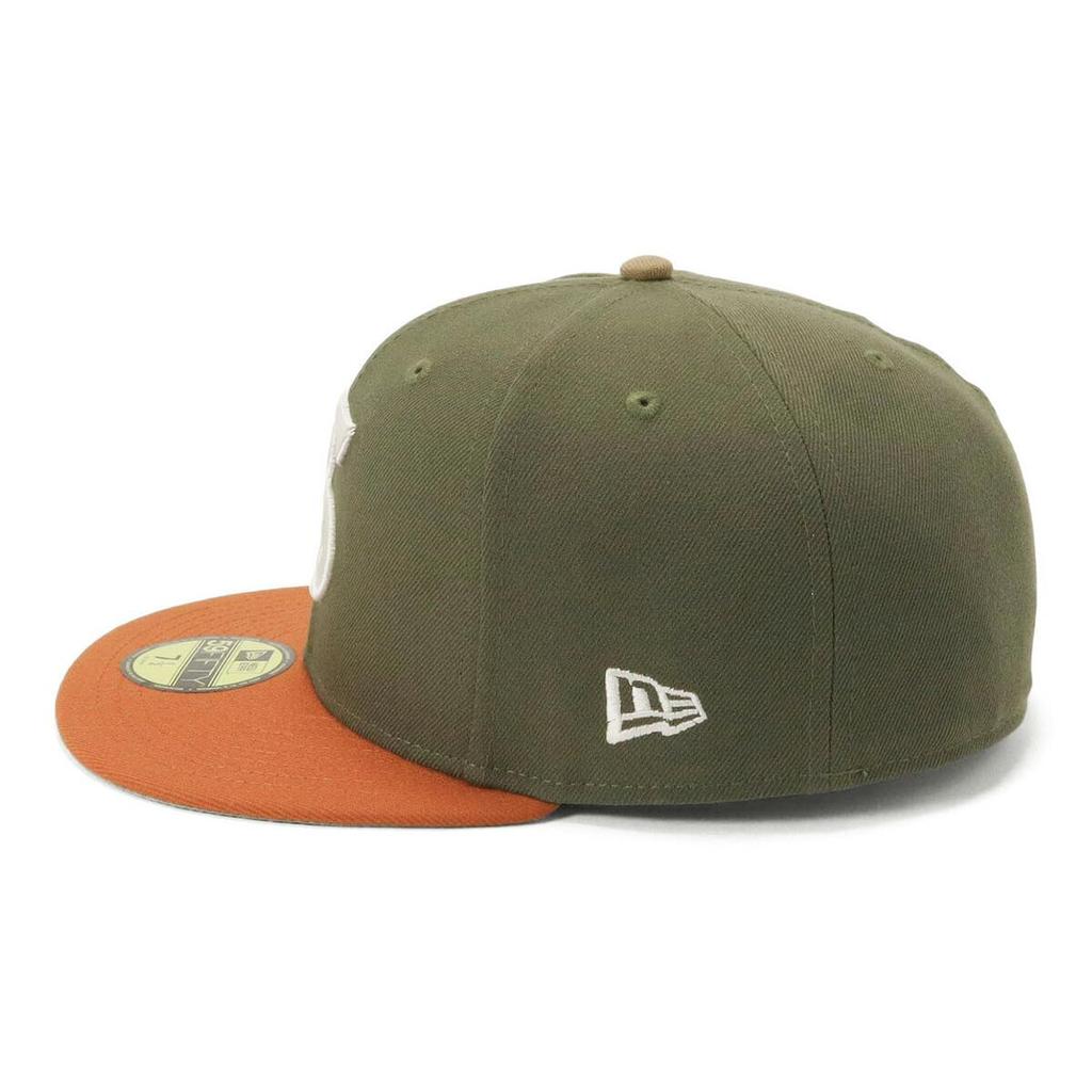New Era newera cap 59FIFTY 14676988 NER35C7956 MLB Chicago White Sox CWS New Olive Green SIDE PATCH UNDER VISOR ONSPOTZ Custom made hat Gokyu Fifty