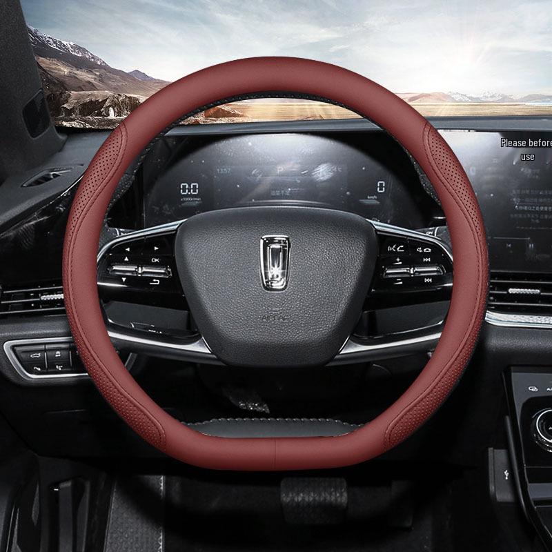 Bestune Universal Car Steering Wheel Cover - Non-Slip & Breathable Four Seasons Design for T99 T77 B70 E01 T33 Vehicles