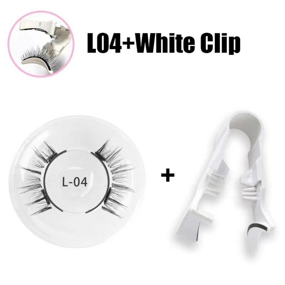Magnetic Magnetic False Eyelashes Glue Free False Eyelash Clusters  Girls