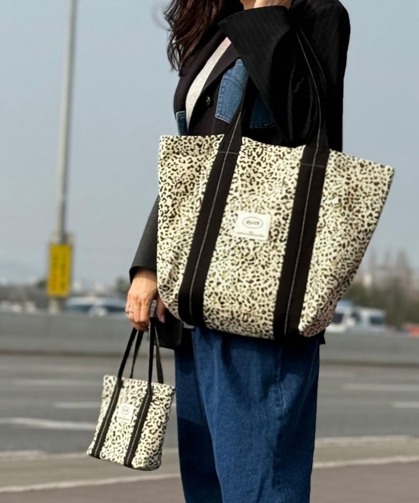 Blow Leopard Shopper Bag + Mini Bag