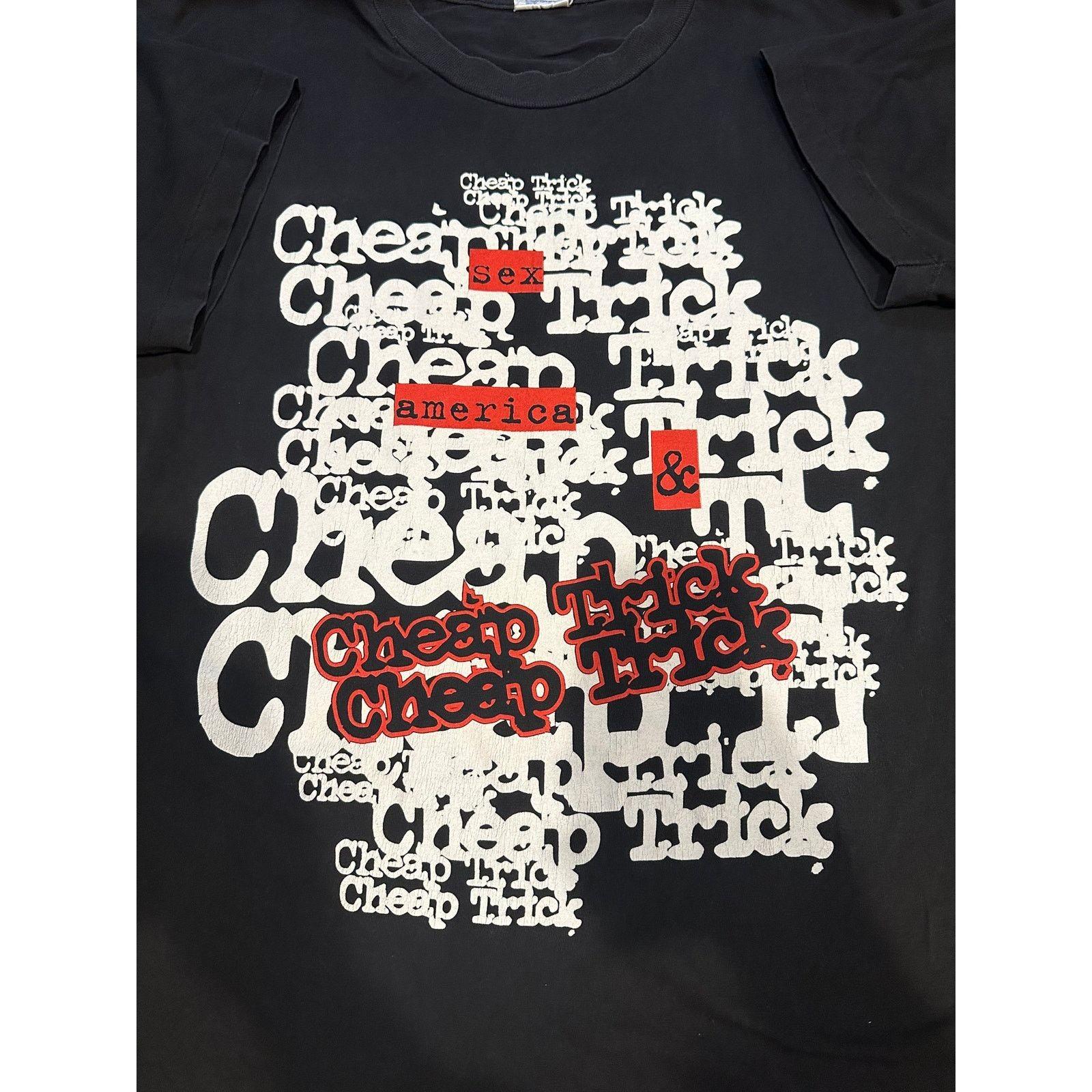 Cheap Trick Sex America Cheap Trick black t-shirt QT8259 Unisex T-Shirt XXXXL