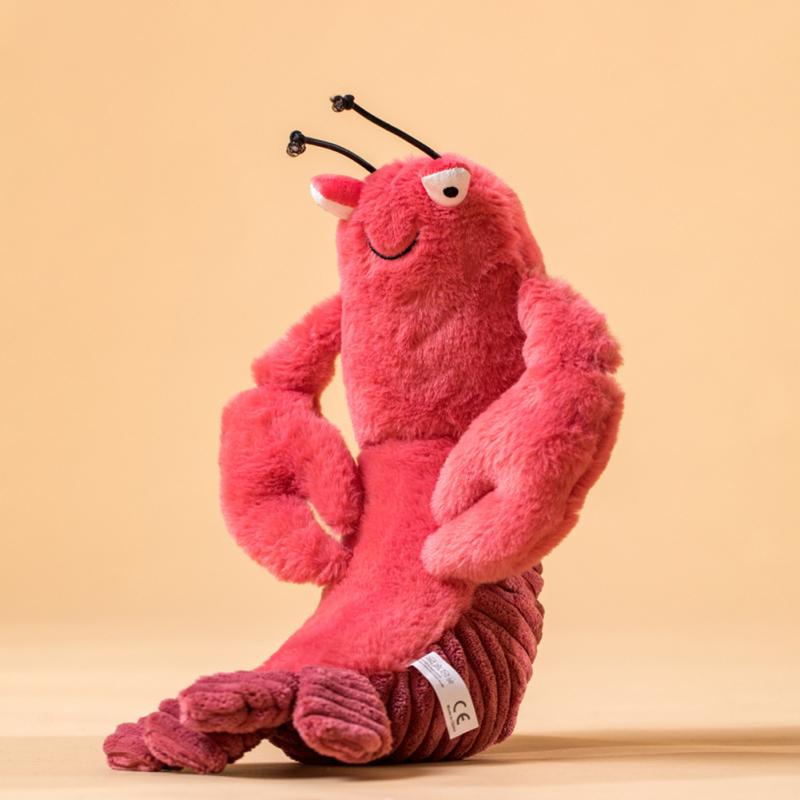 Larry Cute Sheldon Reker Krabbe Kreps Plysj Dukke Leker Myke kosedyr Plysj Leker Til Bursdag