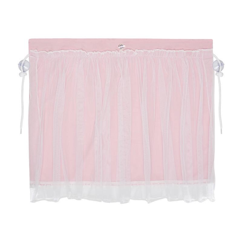 Butterfly Baby Sun Protection Suction Cup Car Curtains - Heat Insulation & Privacy Side Window Gauze Shade