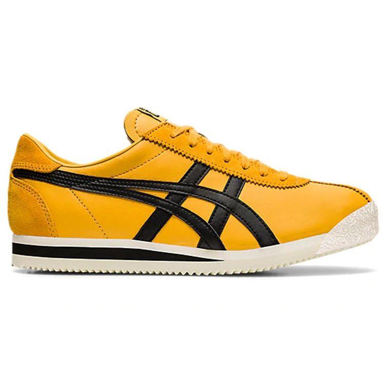 ONITSUKA TIGER Corsair Trendy Cool Slip-Resistant Durable Balanced Lightweight Low-Top Marathon Running Shoes Unisex Sneaker Yellow Black 1183A357-750
