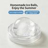 2026 New Portable Collapsible Ice Cup Food Grade Silicone Ice Ball Mold with Straw Summer Outdoor Travel Camping Leakproof Cup