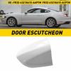 Fit For 2015- Mustang Oxford White LH Driver Door Handle Key Cover Cap Bezel