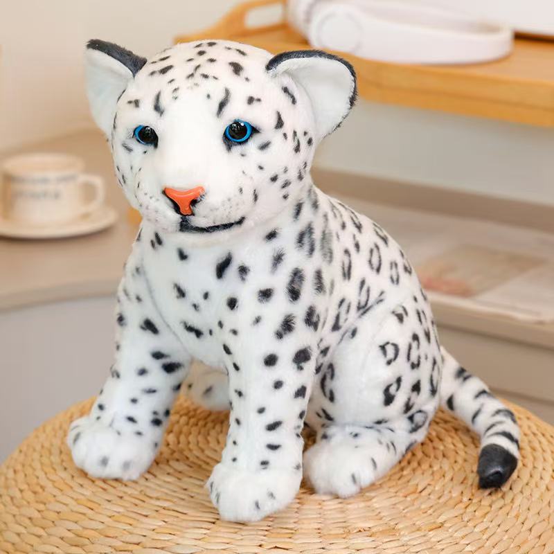 20/25/30cm Latest Simulation Tiger, Leopard, Lion Doll Stuffed Plush Toy Cartoon Anime Cute Children's Birthday Gift Fun Doll