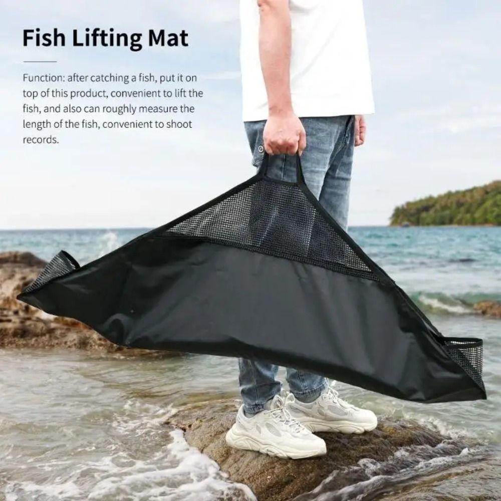 Landing Mat Weighing Fish Bag Protections Mat Unhooking Weigh Sling Bag  Bass Carp