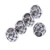 5 Pieces Antique Style Silver Spacer Loose Beads DIY Jewelry Making Findings