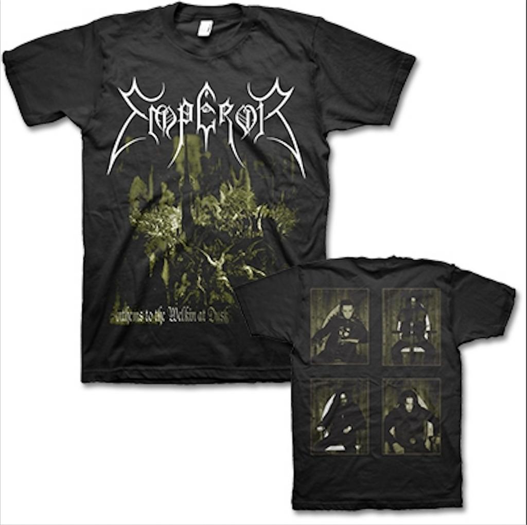 New Emperor Band Graphic Cotton T-shirt Unisex Summer Short Sleeve Fashion Brand Tee Luxury Casual Vintage Retro Tops