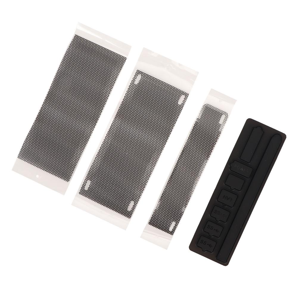 Dust Filter Set for Xbox Series S 8 Silicone Dust Plugs 4 PVC Dust Filter for Xbox Series S Accessories