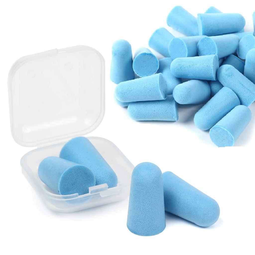VERISSY Earplugs Sets Large Set Individually Packaged To Prevent Deterioration Disposable and Hygienic Comes with 1 Carrying Case Noise