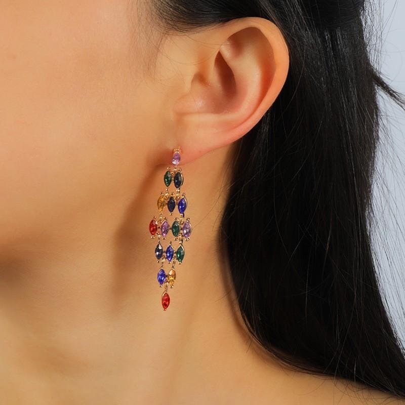 

Новые стильные серьги индивидуальные модные серьги кисточки серьги ювелирные изделия