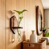 Vase Wall Mounted Planter Home Ornaments Flower Pot Wall Shelf Planter Holder  Home
