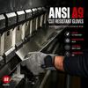ANSI A9 Stainless Steel Mesh Glove Elastic Safety Work Glove Cut Resistant Glove  Slaughtering