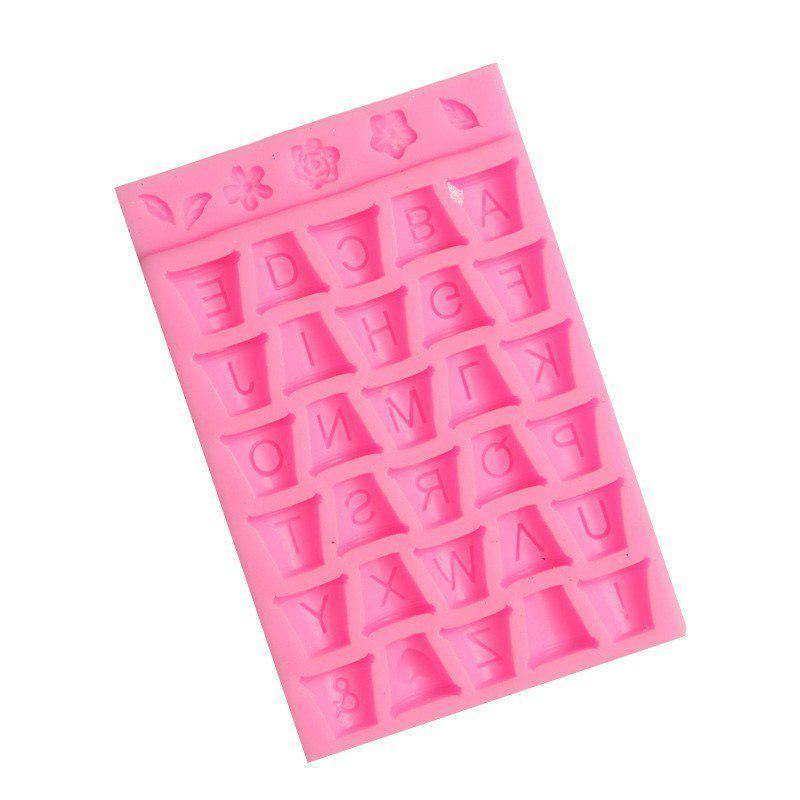 Silicone Mold Baking Letters Number Shape DIY Candy Fondant Pastry Chocolate Mold Cake Kitchen Tools