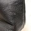 [USED] tattcalf black leather handbag, Harube