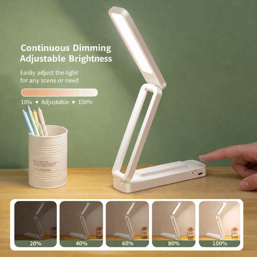 Foldable LED Table Lamp Touch Control Reading Lamp Portable LED Desk Lamp  Office