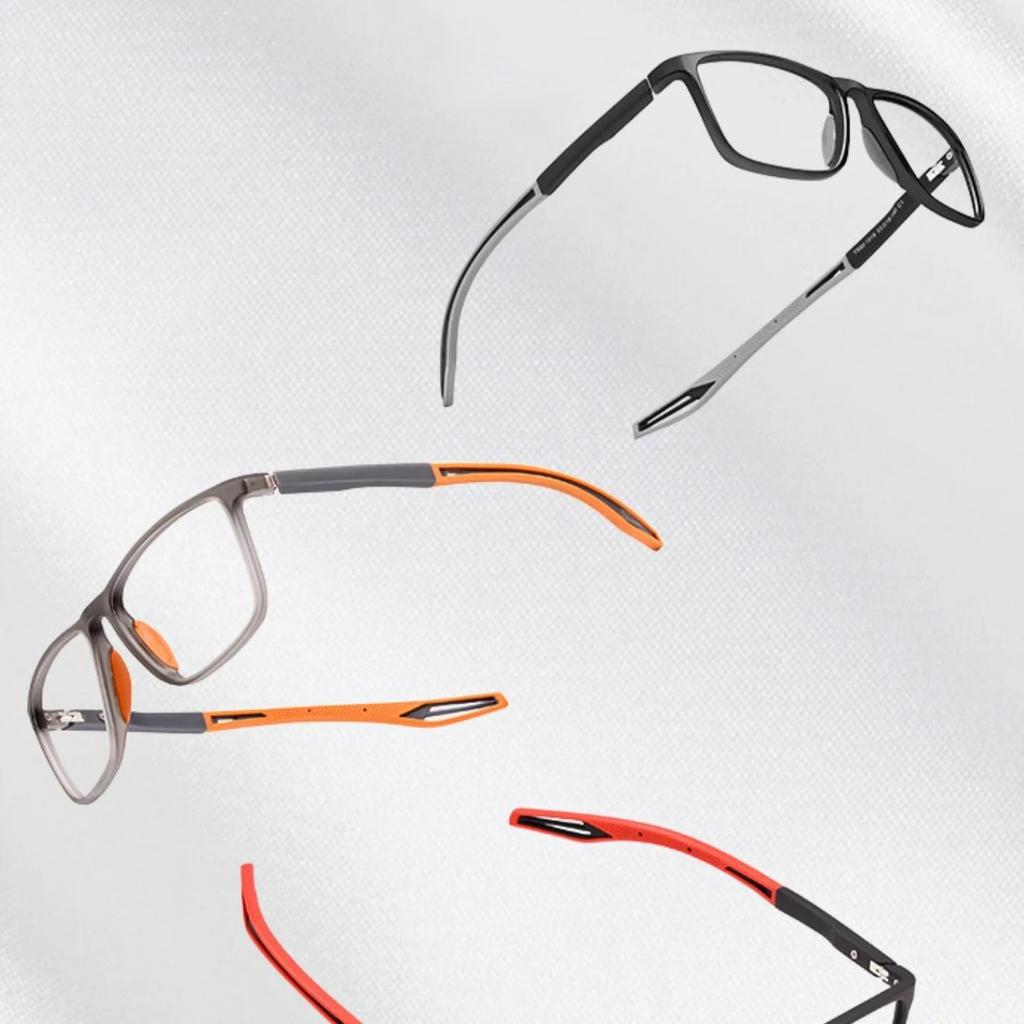 Unisex Reading Glasses Ultralight Sports High Definition Square Reading Glasses Prescription Eyeglasses Diopters 0 To +4.0