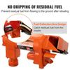 Fuel Transfer Pump, 12V DC 16 GPM 1/4 HP, Gasoline Extractor Pump with Automatic Nozzle, Discharge Hose & Suction Pipe for Gasoline, Diesel, Kerosene,