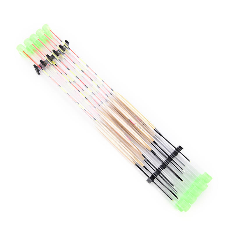 10 Pcs/Lots Fish Float Wood Fishing Float Fishing Tackle Tools For Fish Float