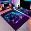 Neon Game Controller Esports Carpet Non-slip Mat Rug for Gaming Teenager Room Home Decoration Bedroom Decor Rugs for Bedroom