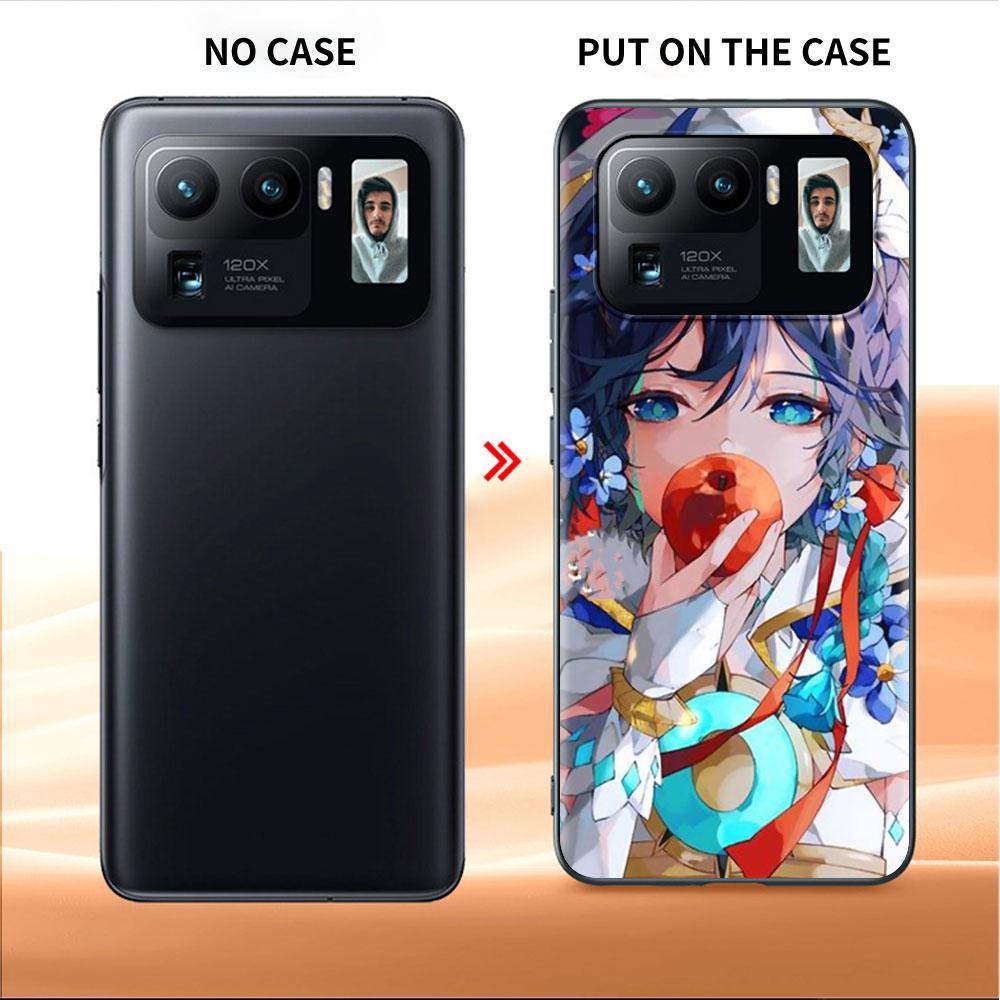 Case For Xiaomi Mi Poco X3 X4 NFC M3 Mi 11 11T 10 T 9T 12 9 10T Lite Silicone Back Phone Cover Genshin Impact Raiden Shogun Baal