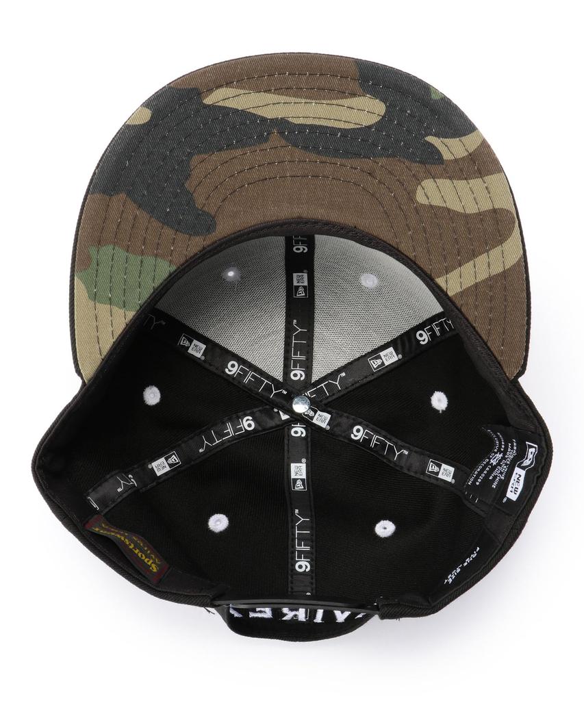 ERA New Era 9FIFTY SNAP BACK CAP TYPE AC Cap F 010 Black [AVIREX] AVIREX×NEW 783-4174003 Men's