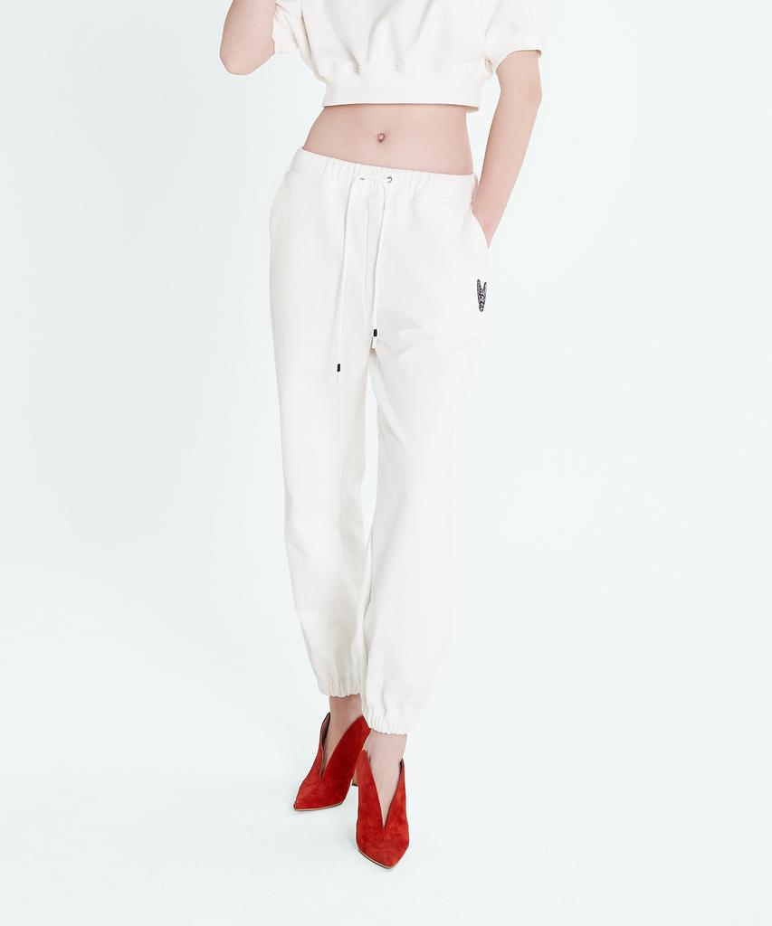 WARDOG K9 Logo Jogger Pants White