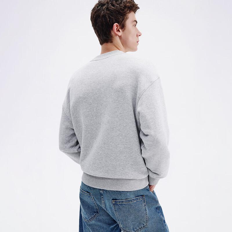 NVG·YOUNG Unisex Pure Cotton Classic Crewneck Sweatshirt