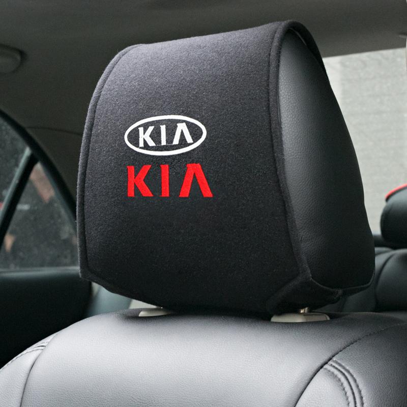 BLUKFA1 Zestaw Poduszki Pod Szyję do Fotelika Samochodowego z Pokrowcem na Pasy Bezpieczeństwa Poduszka Komfortowa do Odpoczynku w Podróży dla KIA Rio ceed sportage cerato soul sorento K3 K5