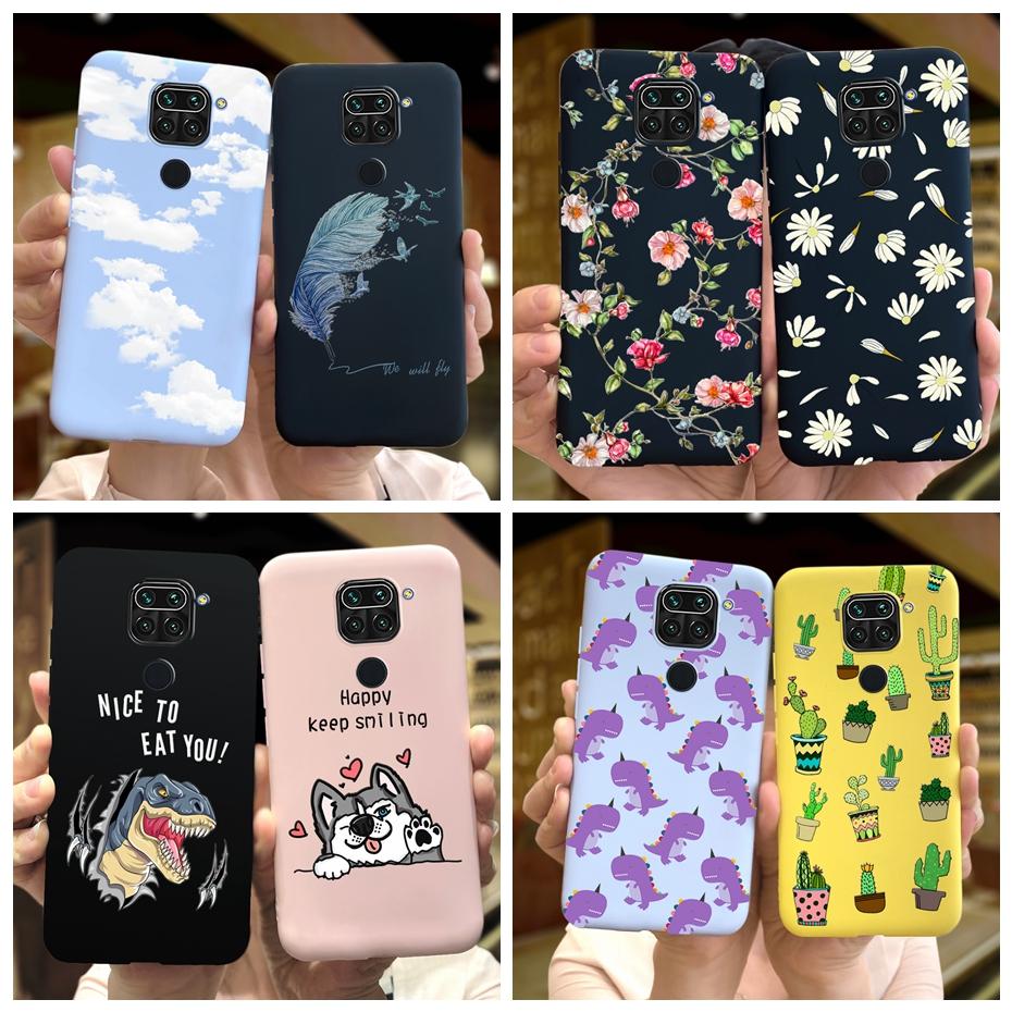 For Xiaomi Redmi Note 9 Case soft Cartoon Pattern Silicone Phone Back Cover Case For Xiaomi Redmi Note 9 Pro Max 9s Note9 Bumper