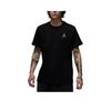 Jordan Seltene Luft Bequeme Mode Lässig Vielseitig Einfarbig Kurzarm T-Shirt Herren Oberteile Schwarz Weiß IB7527010