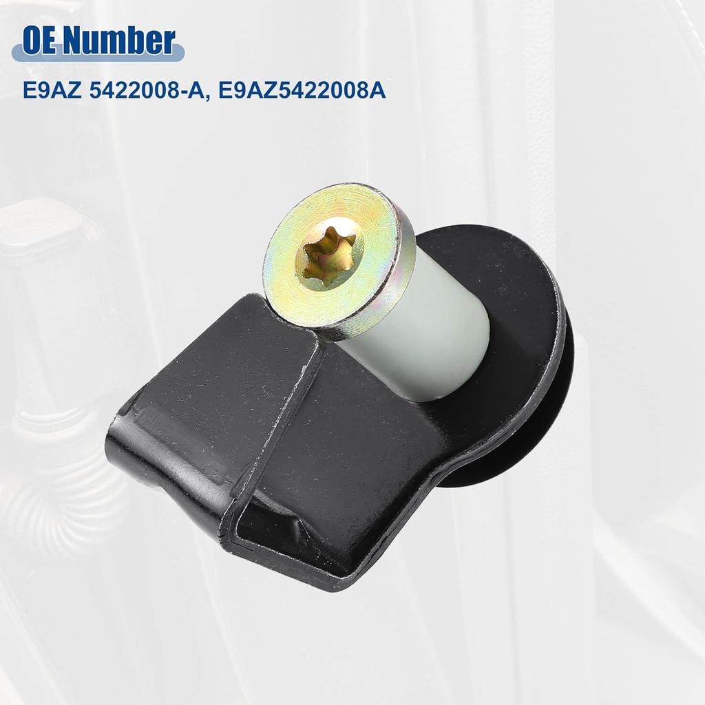 ACROPIX Door Lock Striker Bolt Assembly Replacement Fit for Ford F-150 F-250 F-350 1984-1996 NO. E9AZ 5422008-A - Pack of 2 Black