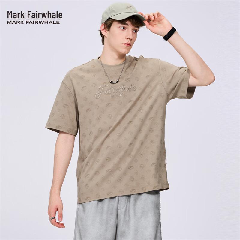 Mark Fairwhale Men's Monogram Cool-Touch Short Sleeve T-Shirt