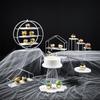 9-Piece White Dessert Table Decoration Set