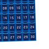 Classroom Pocket Chart Numbered Hanging Organizer for Closet Home Bedroom