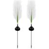 Solar-Powered LED Reed Lamp for Outdoor Landscape Decoration - Waterproof, Multicolor Lights for Lawn, Courtyard, and Park Atmosphere