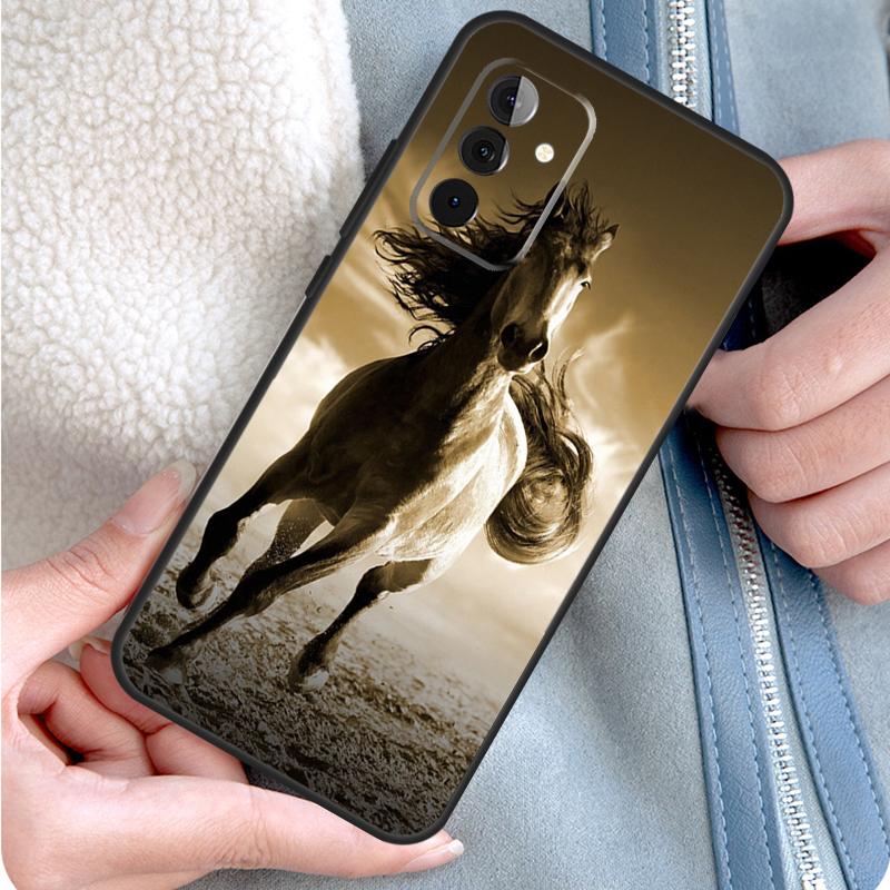 

Чехол для телефона с изображением лошади для Samsung Galaxy A54 A34 A14 A15 A25 A35 A55 A53 A33 A13 A52 A32 A12 A51 A71 Samsung A15