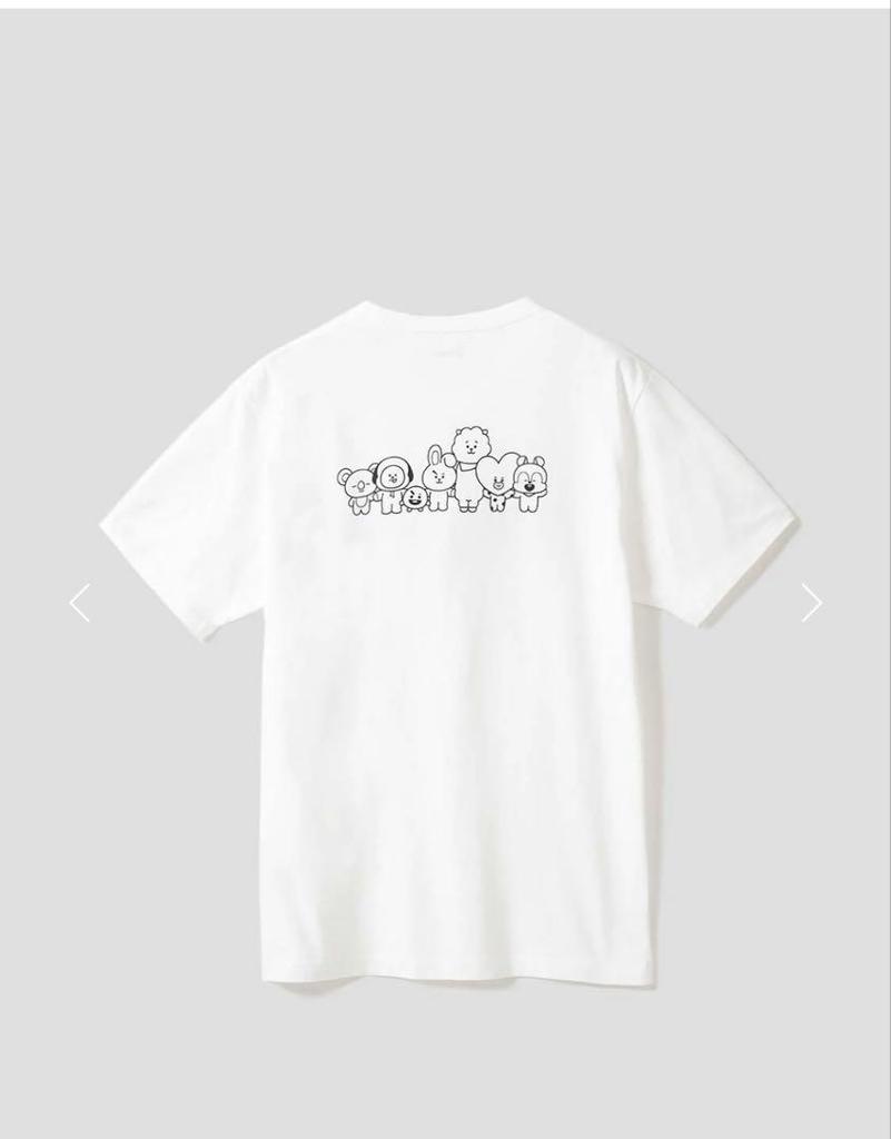 [USED] BT21 Graniph Collaboration T-Shirt, Size Small, RJ