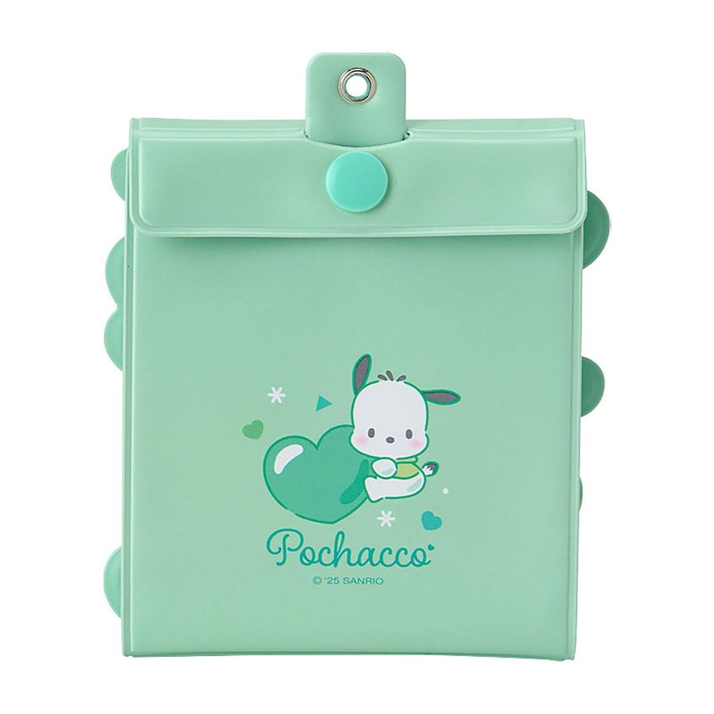 Sanrio Accordion Card Holder Pochacco 8 Pockets Up To 16 161870 (Enjoy Idol) PVC/PP (Holds Cards)