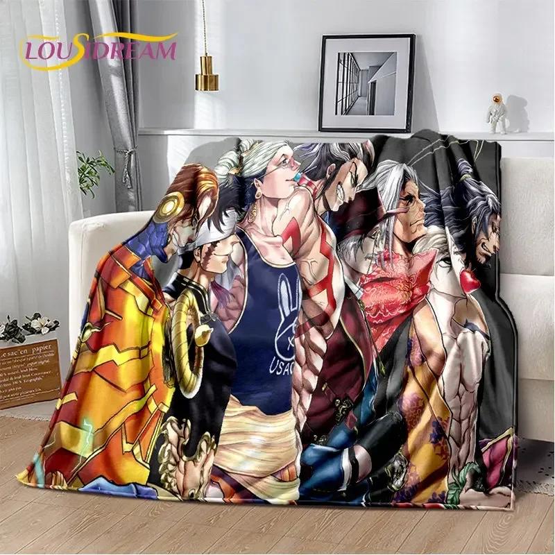 Record of Ragnarok Anime Cartoon Weiche Plüschdecke, Flanelldecke, Überwurfdecke für Wohnzimmer, Schlafzimmer, Bett, Sofa, Picknick-Abdeckung